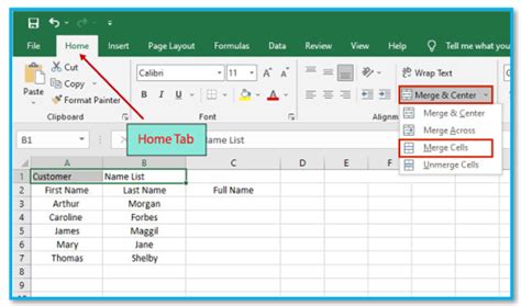 how to merge text from two columns into one in excel