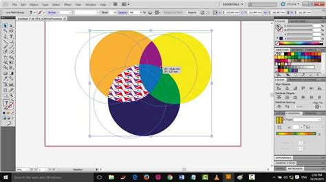 how to merge two colors in illustrator