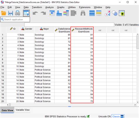 how to merge two string variables in spss
