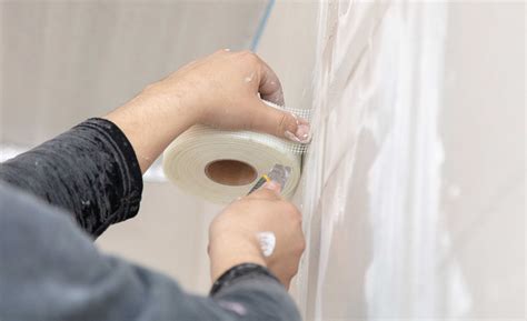 how to mesh tape and mud drywall