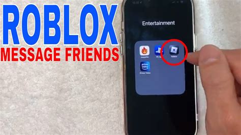 how to message roblox friends