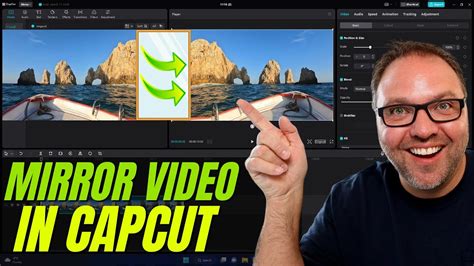 how to mirror a video in capcut