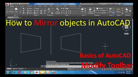 how to mirror in autocad inventor