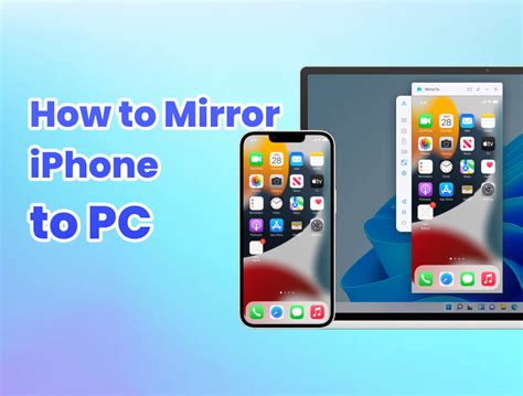 how to mirror iphone screen to pc free
