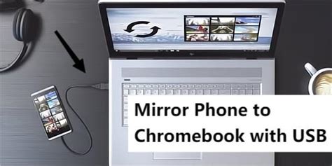 how to mirror iphone to chromebook with usb