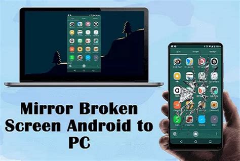 how to mirror iphone to computer with broken screen