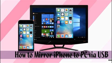 how to mirror iphone to computer with usb