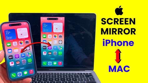 how to mirror iphone to macbook pro