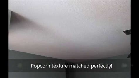 how to mix popcorn ceiling texture