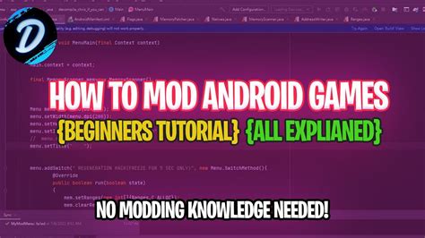 how to mod android games reddit