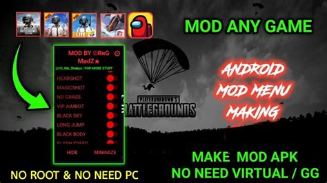 how to mod any game on android