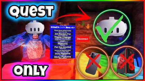 how to mod in gorilla tag quest 3