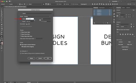 how to modify artboard in illustrator