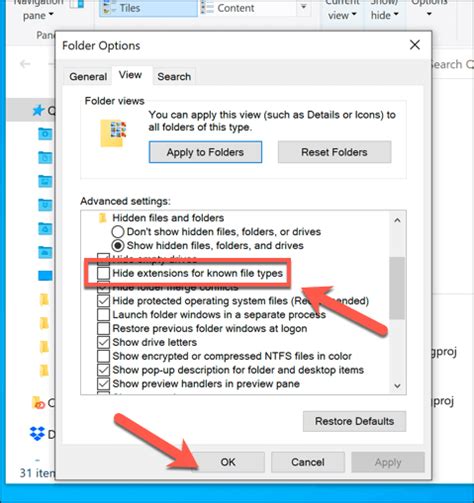 how to modify file type in windows 10