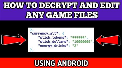 how to modify game files on android