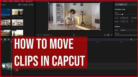 how to move all clips in capcut pc