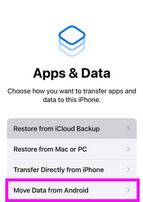 how to move android contacts to ios