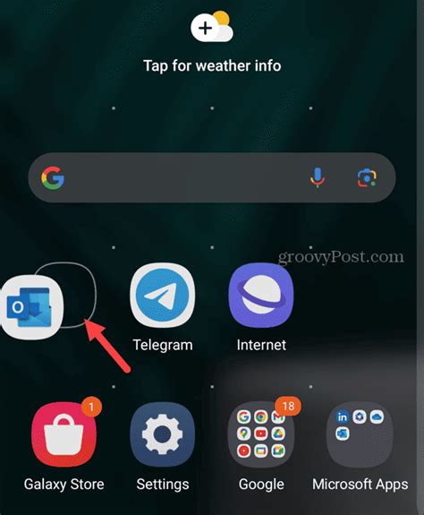 how to move apps on android home screen
