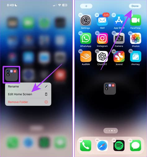 how to move apps to hidden apps on iphone