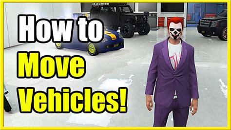 how to move cars from one garage to another in gta 5 pc 2025