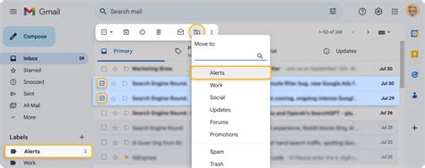 how to move email folders from yahoo to gmail