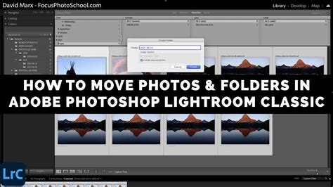 how to move folders in lightroom classic