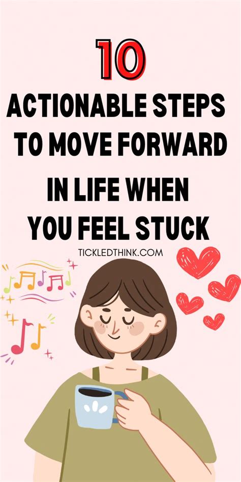 how to move forward when you feel stuck