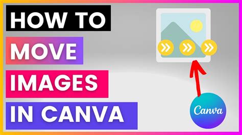 how to move image in canva