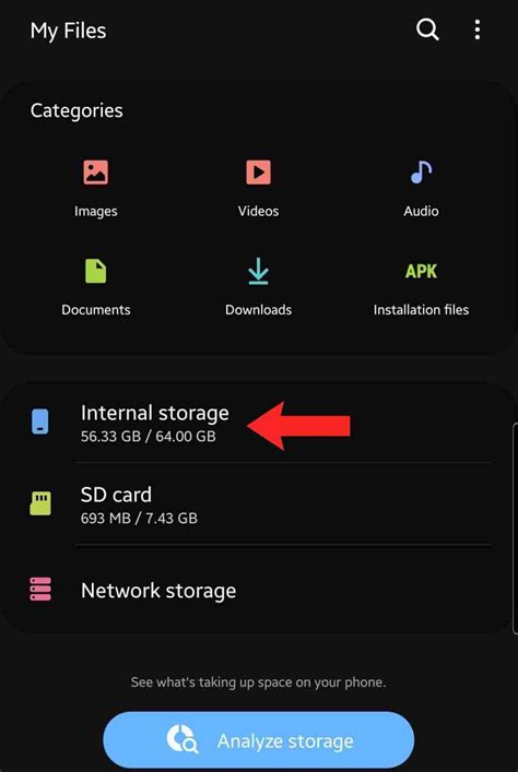 how to move internal storage on android phone