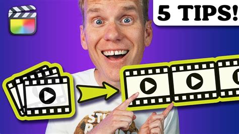 how to move multiple clips in final cut pro