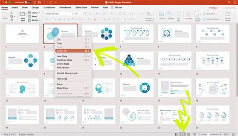 how to move multiple slides on powerpoint