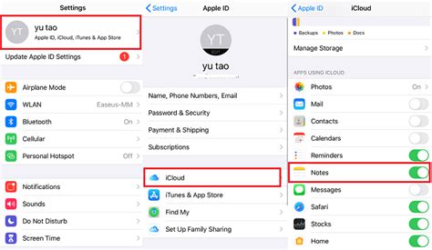 how to move notes from icloud to computer