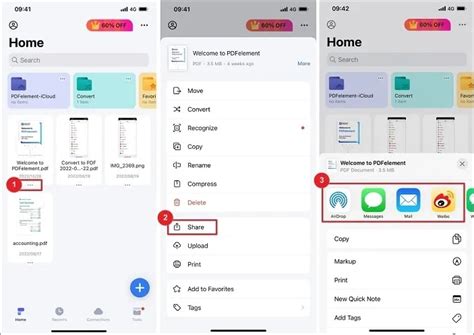 how to move pdf from notes to files on iphone