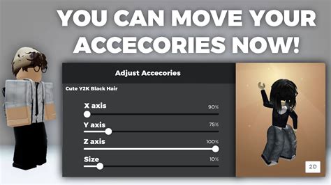 how to move roblox accessories on pc