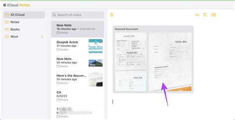 how to move scanned documents from notes to files on iphone