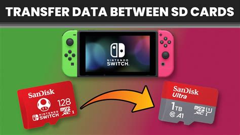 how to move switch games from one sd card to another
