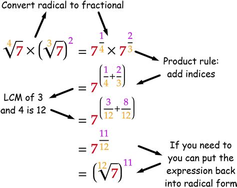 how to multiply exponent fractions