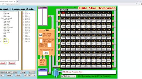 how to multiply two numbers in little man computer