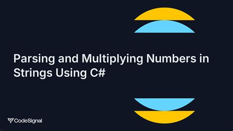 how to multiply two string values in c#