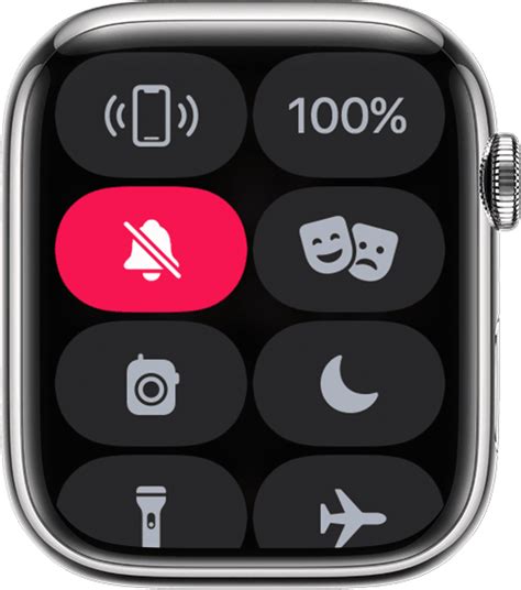 how to mute notifications in apple watch