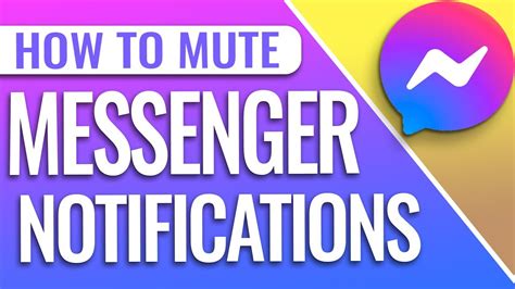 how to mute notifications on facebook messenger