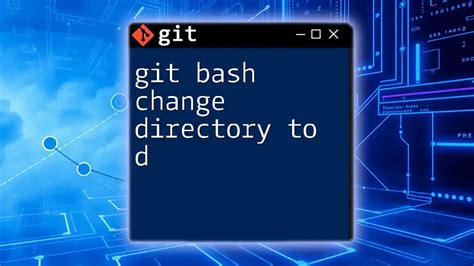 how to navigate to repository in git bash