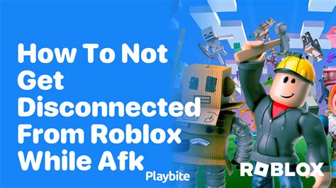 how to not afk in roblox