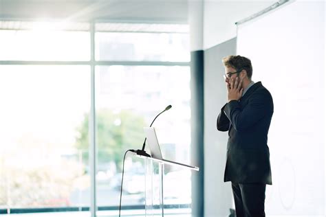 how to not be anxious before a speech