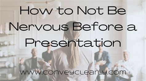 how to not be nervous when reporting