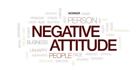 how to not have a negative attitude