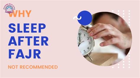 how to not sleep after fajr