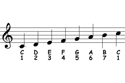 how to number music notes