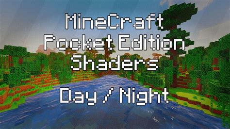 how to on shaders in minecraft pocket edition