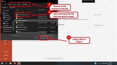 how to open .pptx file in microsoft powerpoint 2010